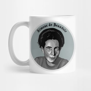 Simone de Beauvoir Mug